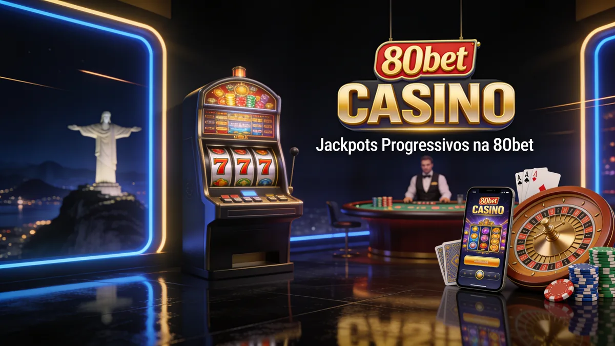 Jackpots Progressivos na 80bet — 80bet no Brasil